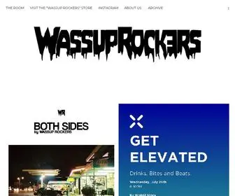 Wassuprockers.com(Photos, art, clothes from Paris) Screenshot