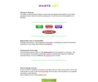 Waste.net(Waste Materials Markets) Screenshot