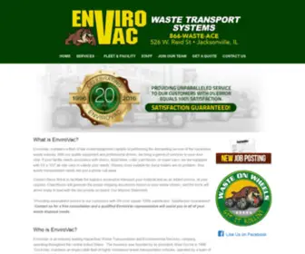 Wasteace.com(Jacksonville, Illinois) Screenshot