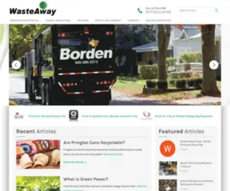 Wasteawaygroup.com(Waste Away Group) Screenshot