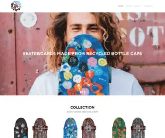Wasteboards.com(BOARDS FROM WASTE) Screenshot