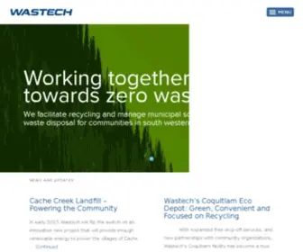 Wastech.ca(Wastech) Screenshot