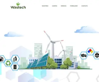 Wastechcr.com(Gestión de Residuos Peligrosos) Screenshot