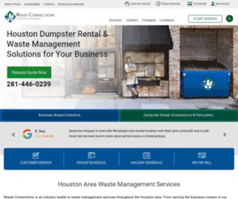 Wasteconnectionstexas.com(Wasteconnectionstexas) Screenshot