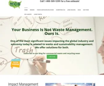 Wastecostsolutions.com(Waste Cost Solutions) Screenshot