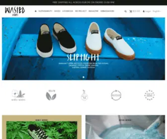 Wastedshoes.com(Wasted Shoes) Screenshot