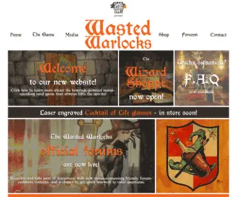 Wastedwarlocks.com(Wasted Warlocks) Screenshot