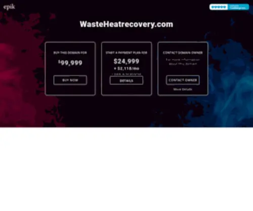 Wasteheatrecovery.com(Waste Heat Recovery) Screenshot