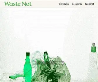 Wastenot.world(Waste Not) Screenshot