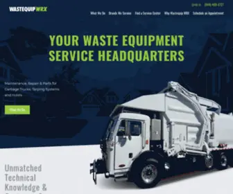 Wastequipwrx.com(Garbage Truck Parts) Screenshot