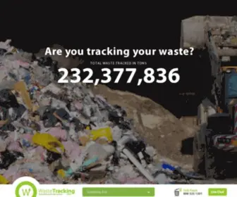 Wastetracking.com(Track waste and recycling with) Screenshot