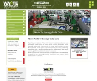 Wastexpoindia.com(Waste Technology India Expo) Screenshot
