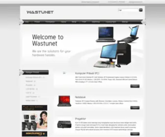 Wastunet.com(Sewa laptop) Screenshot