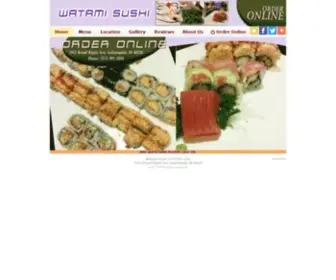 Watamisushiindianapolis.com(Watami Sushi) Screenshot