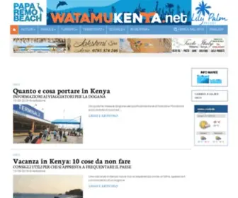 Watamukenya.net(Il portale italiano in Kenya) Screenshot