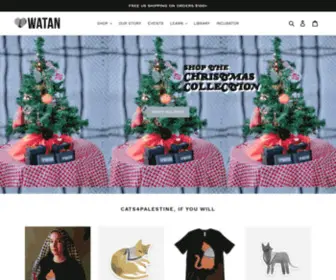 Watanpalestine.com(Watan Studio) Screenshot