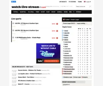 Watch-Live-Stream.com(TV, online, watch free live match) Screenshot