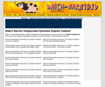 Watch-Naruto.tv(Watch Naruto) Screenshot
