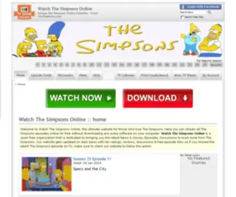 Watch-Simpsons-Online.net(The Simpsons) Screenshot