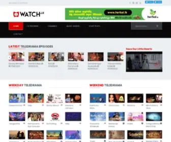 Watch.lk(Watch Sinhala teledrama and lifestyle videos) Screenshot