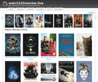 Watch123Movies.live(Watch 123 Movies live) Screenshot