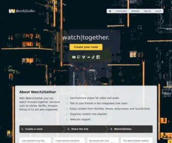 Watch2Gether.com(Watch Videos together) Screenshot