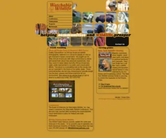 Watchablewildlife.org(Watchable Wildlife) Screenshot