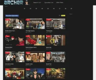 Watcharcheronline.com(Watch Archer Online Free in HD) Screenshot