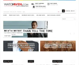 Watchaven.com(The Wristwatch Haven) Screenshot