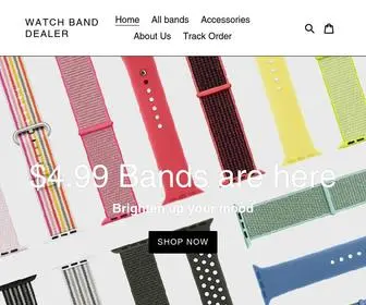 Watchbanddealer.com Screenshot