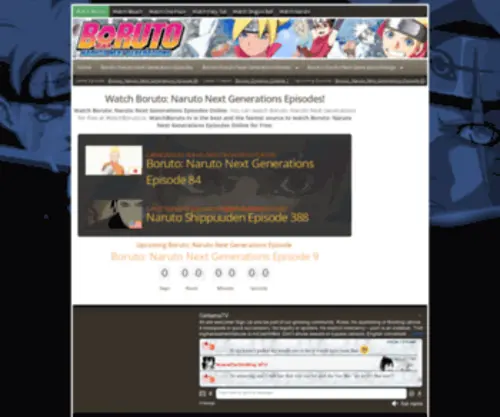 Watchboruto.tv(Watchboruto) Screenshot