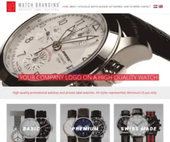 Watchbranding.com(Watch Branding) Screenshot