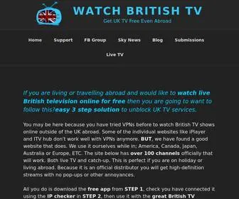 Watchbritishtv.com(Watch British TV) Screenshot