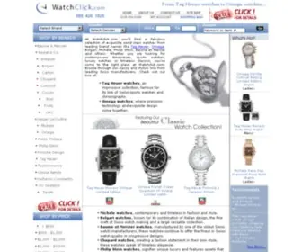 Watchclick.com(Authentic Luxury Swiss Watches) Screenshot