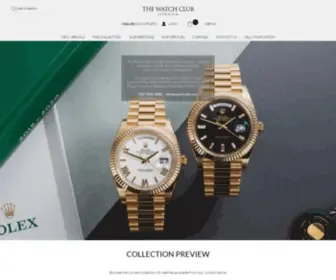 Watchclub.com(We buy and sell the world's finest pre) Screenshot