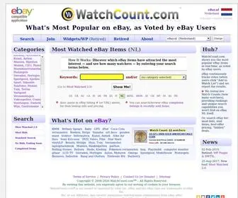 Watchcount.com(℠) Screenshot