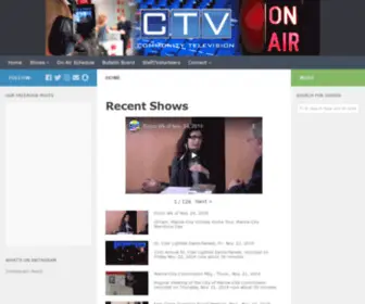 Watchctv.org(CTV Community Television) Screenshot