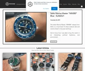 Watchdaddy.net(Practical Wrist Watch Blog) Screenshot