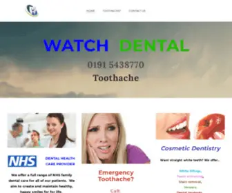 Watchdental.com(Watch Dental) Screenshot