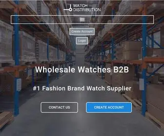 Watchdistribution.co.uk(#1 Wholesale Fashion Brand Watches Supplier) Screenshot