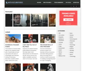 Watchdocumentaries.com(Watch Free Documentaries Online) Screenshot