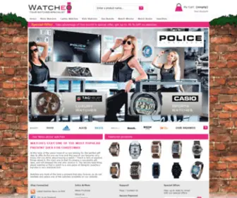 Watcheo.co.uk(Watches) Screenshot