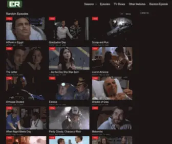 Watcheronline.net(Watch ER Online) Screenshot