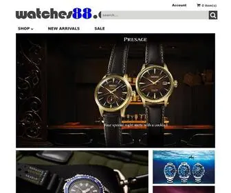 Watches88.com(Seiko Watches) Screenshot
