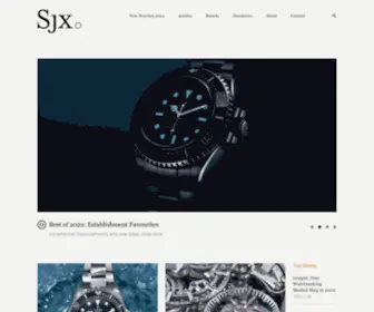Watchesbysjx.com(SJX Watches) Screenshot