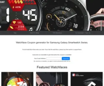 Watchfacecoupon.com(Watchface Coupon) Screenshot