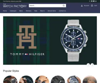 Watchfactory.com.au(The Watch Factory) Screenshot