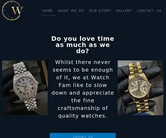 Watchfam.com.au(Watch Fam) Screenshot