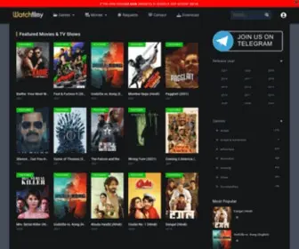 Watchfilmy.life(Watch Online Movies & TV Shows HD Print Free) Screenshot