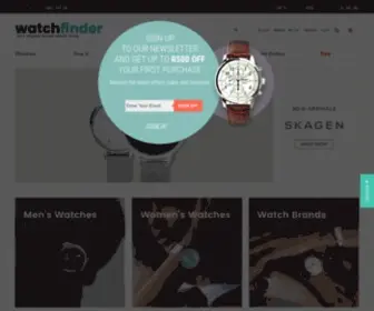 Watchfinder.co.za(Watchfinder has the largest selection of brand name fashion watches which includes) Screenshot